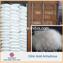 Aditivo alimenticio Ácido cítrico anhidro (CAS: 77-92-9)
